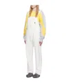 Carhartt Straight-leg Canvas Dungarees In White