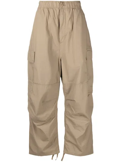 Carhartt Straight-leg Cargo Trousers In Brown