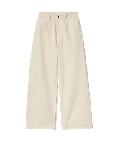Carhartt Straight-leg Cotton Carpenter Jeans In Nude
