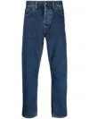 CARHARTT STRAIGHT-LEG ORGANIC COTTON JEANS