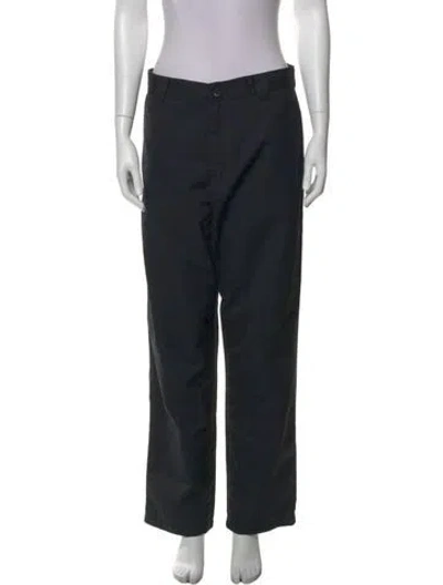 Pre-owned Carhartt Straight Leg Pants In Black