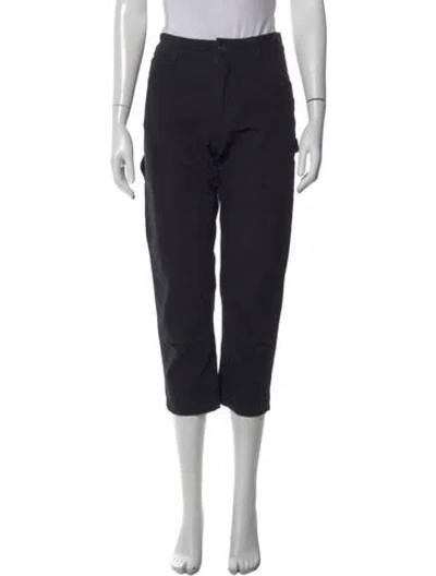 Pre-owned Carhartt Straight Leg Pants In Black