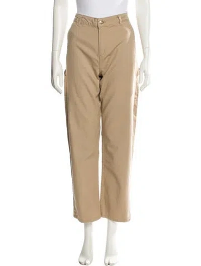 Pre-owned Carhartt Straight Leg Pants In Brown