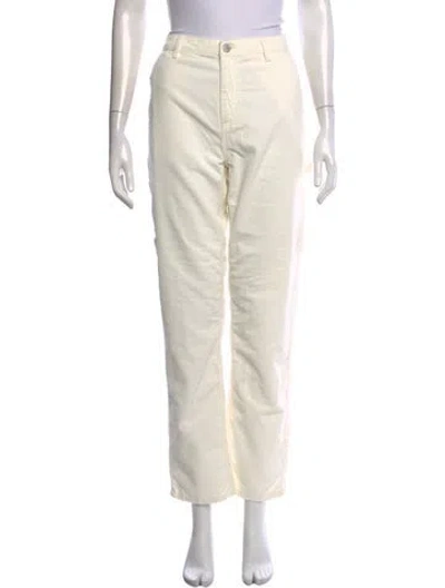 Pre-owned Carhartt Straight Leg Pants In Neutrals