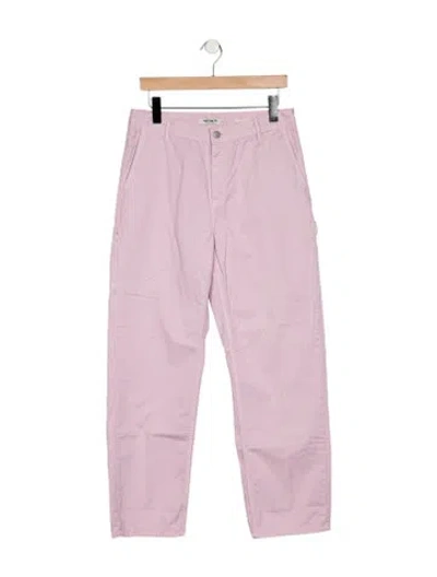 Pre-owned Carhartt Straight Leg Pants In Pink