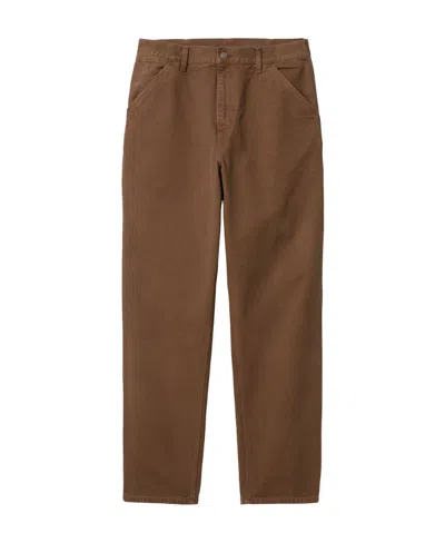 Carhartt Straight-leg Tailored Trousers In Green