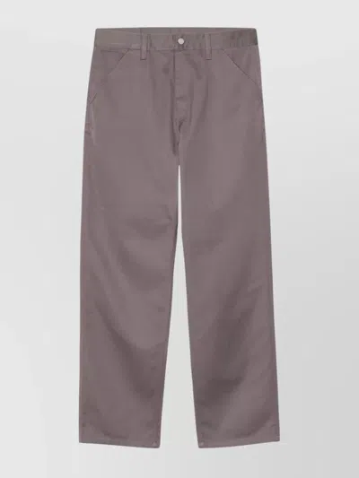 CARHARTT STRAIGHT LEG TROUSER WITH BACK POCKETS