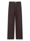 Carhartt Straight-leg Trousers In Brown