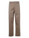 Carhartt Straight-leg Trousers In Brown