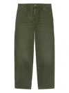 Carhartt Straight-leg Trousers In Green