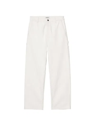 Carhartt Straight-legged Jeans In White