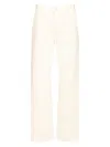 Shop Carhartt Straight Pierce Pants In White
