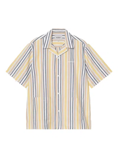 CARHARTT STRIPE SHORT-SLEEVE SHIRT