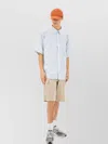 Carhartt Striped Phelps Shirt Short Sleeves