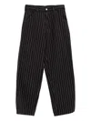 Carhartt Fountain Twill Cotton Denim Jeans In Black