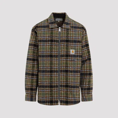 Carhartt Stroy Shirt Jacket In Grey