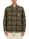 Carhartt Wip Stroy Check Overshirt Green In Multicolour