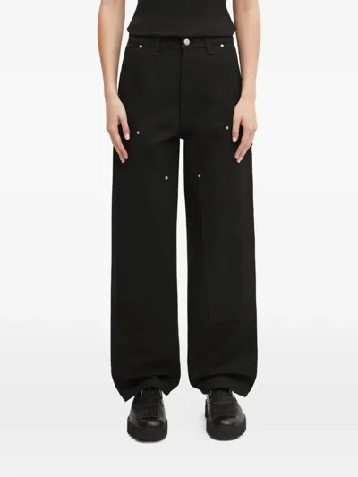 Carhartt Studded Trousers In Black