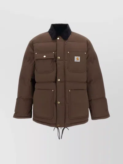CARHARTT STYLISH SHORT JACKET FEATURING BUTTONED POCKETS