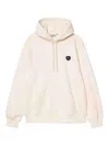 Carhartt Crewneck Sweater With Front Pocket And Hood In Beige