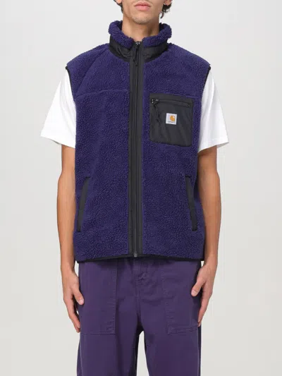 Carhartt Work In Progress Prentis Fleece Vest Liner In Blue