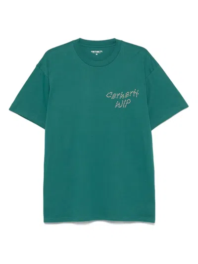 Carhartt Sunflower T-shirt In Green