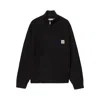 Carhartt Detroit Half Zip Acrylic Blend Sweater In Black