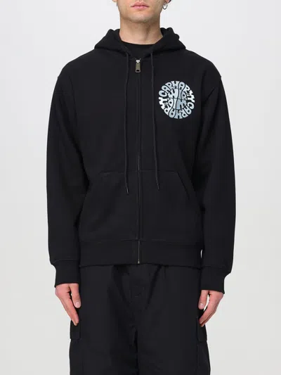 Carhartt Hooded Jazzy Sweat Jacket In Black