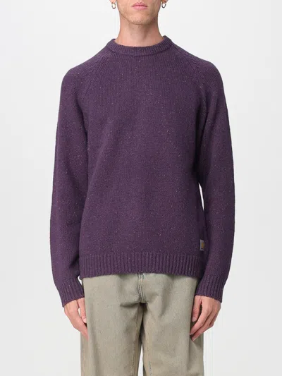 CARHARTT SWEATER CARHARTT WIP MEN COLOR WINE,433849114