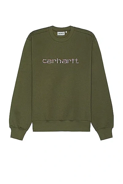 Carhartt Jumper In Dundee & Glassy Pink
