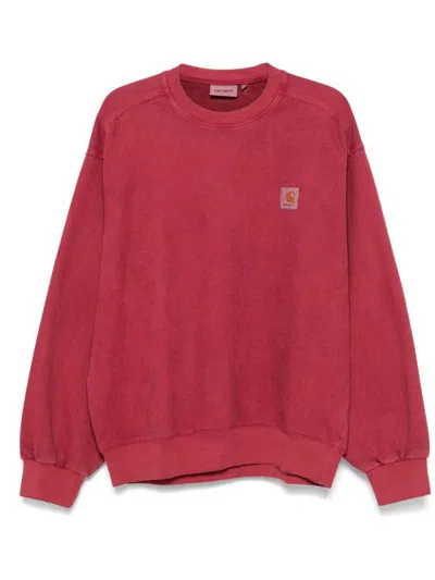 Carhartt Vista Sweatshirt In Red