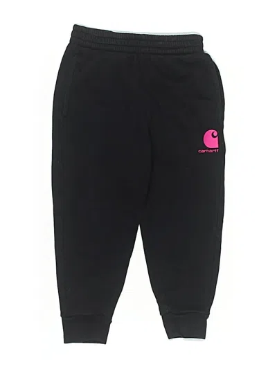 Pre-owned Carhartt Kids' Sweatpants In Black