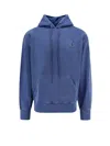 Carhartt Man Sweatshirt Purple Size Xl Cotton In Blue