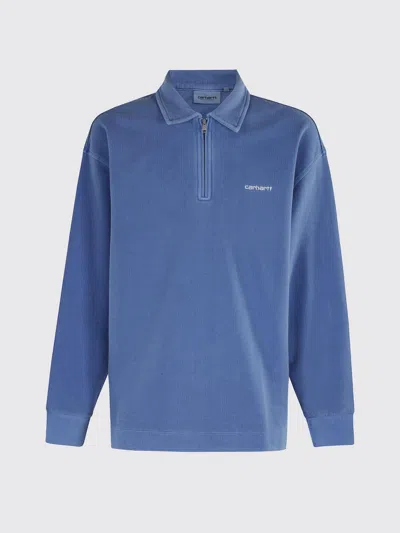 Carhartt Sweatshirt  Wip Men Color Avion In Blue