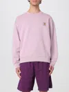 Carhartt Nelson Sweatshirt In Azalea