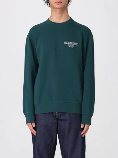 Carhartt Sweatshirt  Wip Men Color Black In Green
