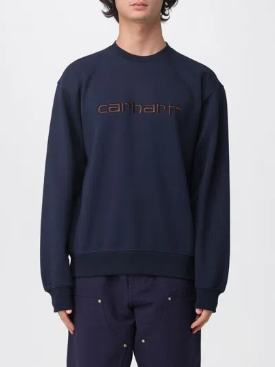 CARHARTT SWEATSHIRT CARHARTT WIP MEN COLOR BLUE,433854009