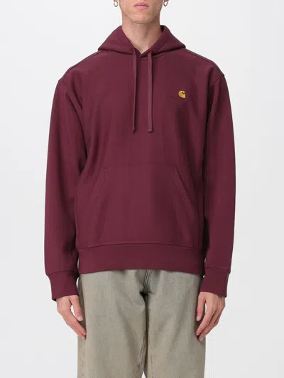 CARHARTT SWEATSHIRT CARHARTT WIP MEN COLOR BURGUNDY,433856050