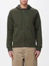 Carhartt Work In Progress Chase Cotton Blend Zip-up Hoodie In Green