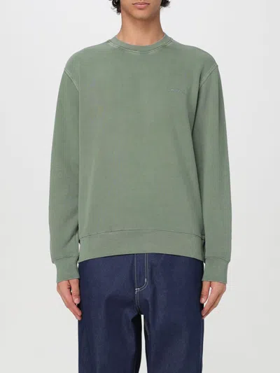 Carhartt Wip  Duster Script Green Sweatshirt