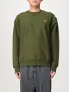 Carhartt American Script Crewneck Sweatshirt In Grün