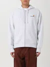 Carhartt Gray American Script High Neck Sweatshirt In Grau