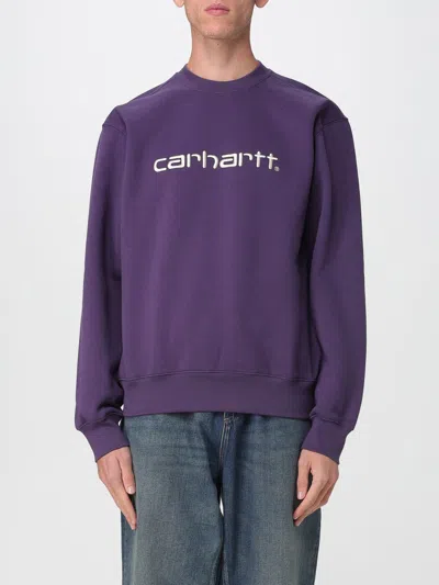 Carhartt Sweatshirt  Wip Men Color Violet In Purple