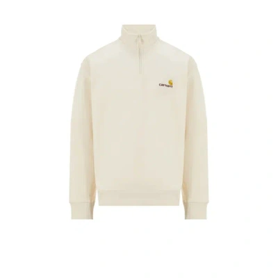 CARHARTT SWEATSHIRT COL ZIPPÉ EN COTON MÉLANGÉ