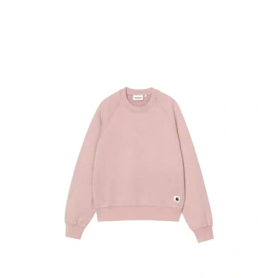 Carhartt Sweatshirt En Coton In Pink