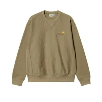 Carhartt Sweatshirt For Man I025475 Larch In Green