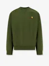 Carhartt American Script Crewneck Sweatshirt In Green