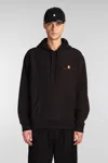 Carhartt Sweatshirt In Black Cotton In Black
