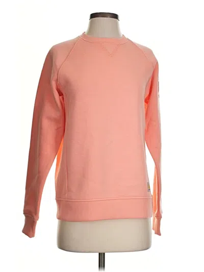 Pre-owned Carhartt Sweatshirt In Orange