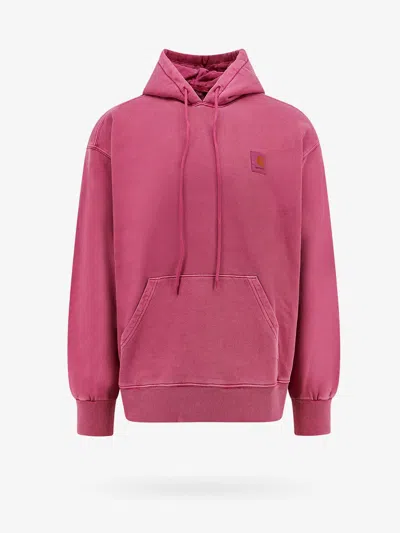 Carhartt Hooded Nelson Sweat In Pink